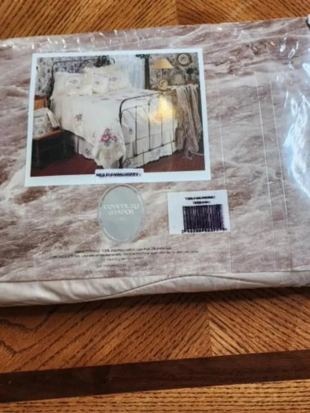 Vintage Coventry Manor King Size Dust Ruffle 78x80 Pink 100% Cotton Unopened